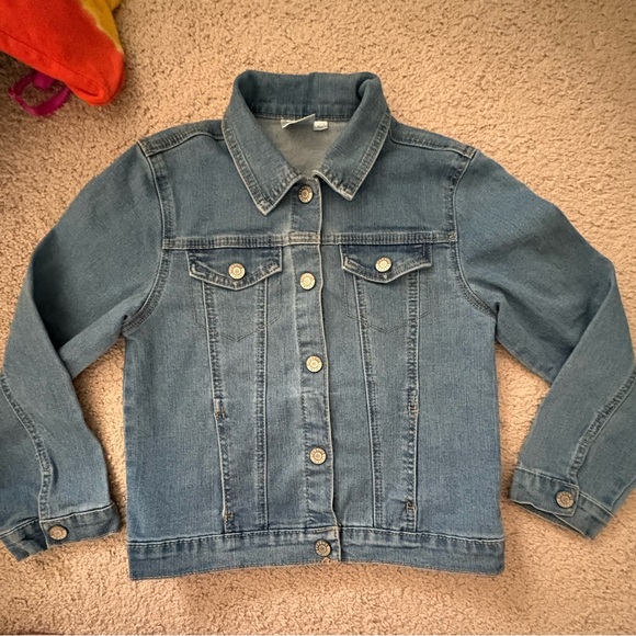 MAD Engine Other - Looney Tunes Tweety “That’s All Folks!” Denim Jacket Size L (10/12)